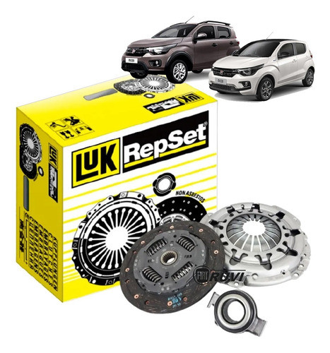 Original Kit Embrague C/ Ruleman Fiat Mobi Easy, Way Y Like 0