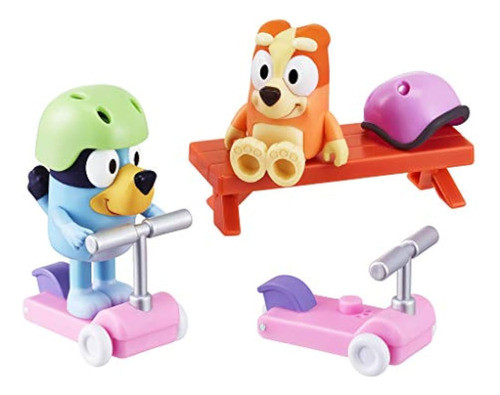 Bluey Vehicle 2-pack, 2.5-3  Bluey & Bingo Articulated Figur 0