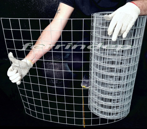 Malla Electrosoldada 50x50mm 60cm X 20mts Alambre Cerco 1