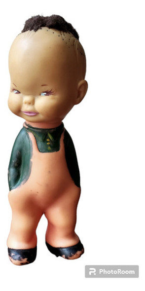 Antiguo Muñeco Todo Goma 17 Cms 0