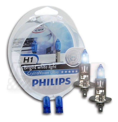 Kit Lâmpadas Philips Crystal Vision Vw Polo H7 + H3 + H1 0
