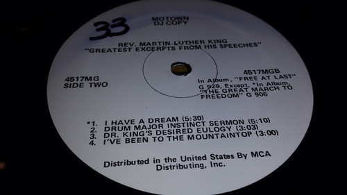 Stevie Wonder Rev Martin Luther King Happy Birthday Maxi 80 0