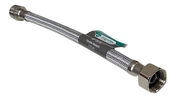 2 Flexibles Malla De Aluminio Para Agua 1/2 X 25cm Latynflex 1