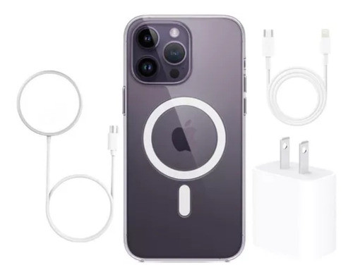 Funda Magsafe+cargador+adaptador 20w+cable Tipo C iPhone 11 0