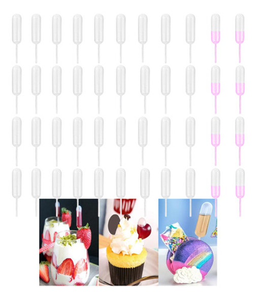 50 Unidades Ampola Saborizante Gourmet Doces Confeitaria 2ml 0