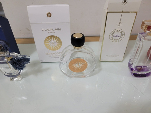 Lote Frascos Vacios Guerlain Samsara Varios Caja Colección 1