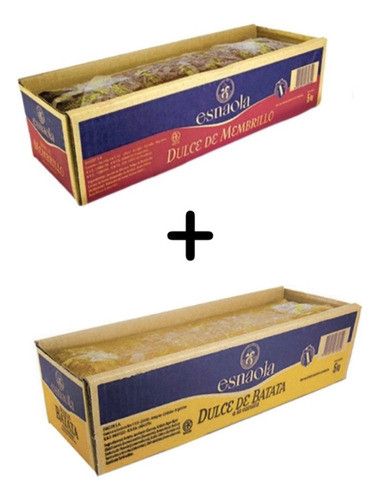 Combo Dulce De Membrillo Y Batata 2 Cajones X 5 Kg C/u 0