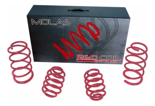 Kit 4 Molas Esportivas Red Coil Honda Civic G9 Rc 404 1
