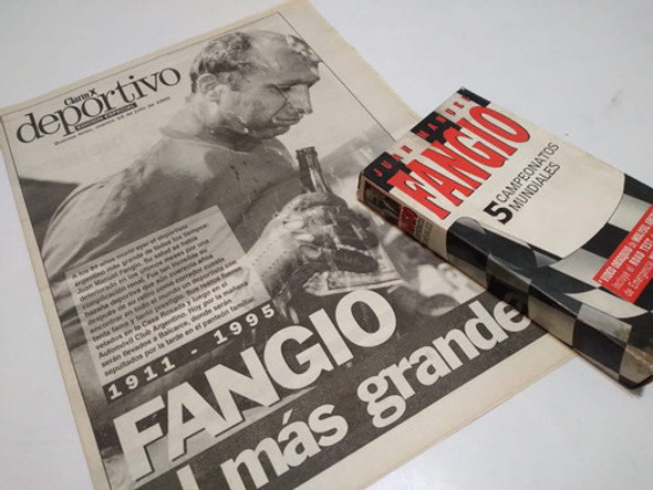 Vhs Y Revista Juan Manuel Fangio Automovilismo! 0 Vhs Y Revista Juan Manuel Fangio Automovilismo! 0