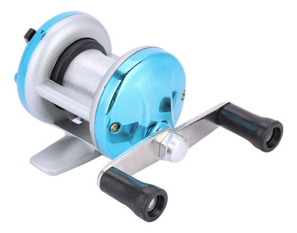 Blue 12 # Casting Reel Deukio Portable Winter Ice Fishing 1 Blue 12 # Casting Reel Deukio Portable Winter Ice Fishing 1