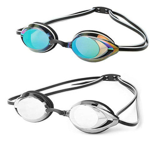 Darido Gafas De Natación, Paquete De 2 Gafas De 0