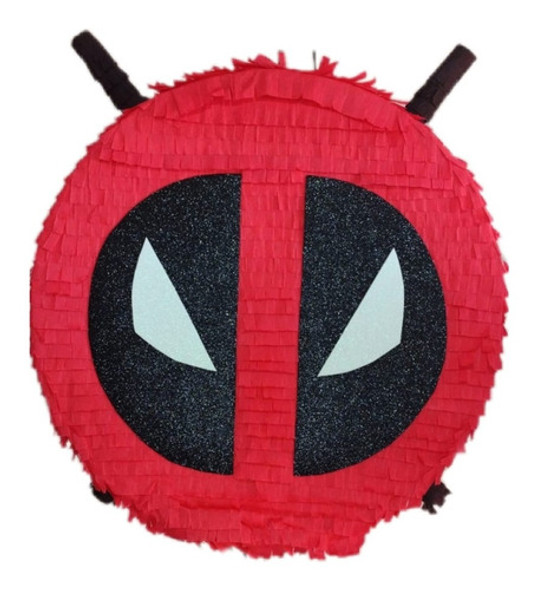 Piñata Esférica Deadpool 50 Cm Diametro X 1 Unid 1