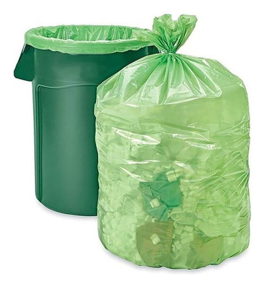 Bolsas Consorcio Residuo Basura Verdes 80x110 X100 Und 0