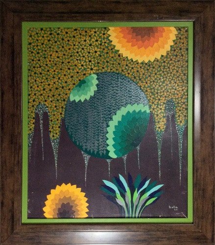 Bella - Composição - Acíilica S/ Tela - 60 X 49 Cm 0
