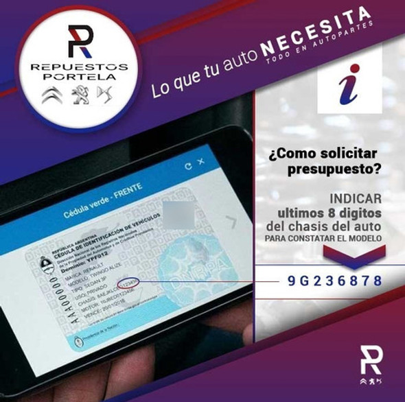 Encauzador Aire Citroen C3 Aircross 1.5 1.6 16v Nafta 1