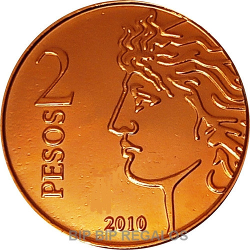 Oro Moneda Con Oro 24 Kt Conm Banco Central 2 Peso Inversion 1