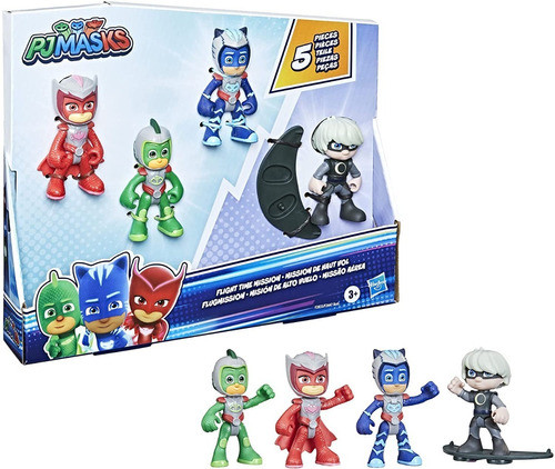 Muñecos Pj Masks Flight Time Mission 1