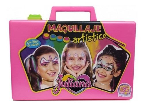 Valija Juliana Maquillaje Artístico Infantil Grande Original 0
