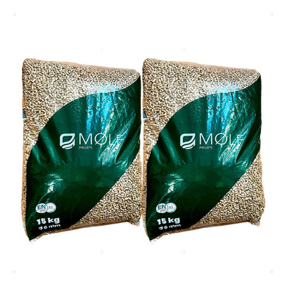 Bolsa De Pellet De Pino Certificado 2 Bolsas De15 Kg C/u Kub 0 Bolsa De Pellet De Pino Certificado 2 Bolsas De15 Kg C/u Kub 0