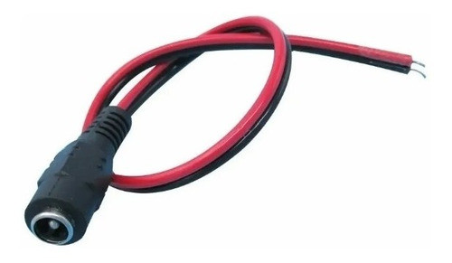 Ficha Conector Hembra Cable Cctv Camara Fuente Led Dc X 5 0