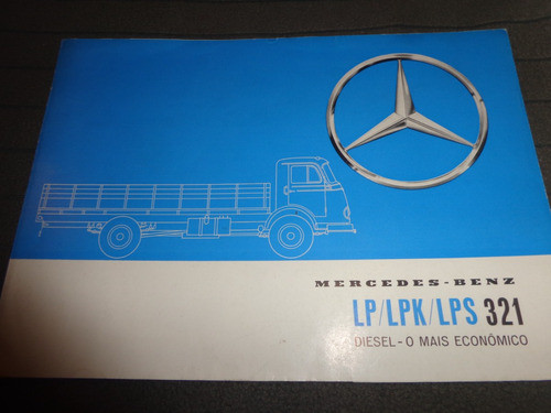 Mercedes Benz Lp / Lpk / Lps 321 Catalogo De Venta Original 0