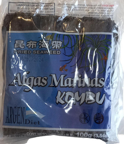 Pack X 6 Algas  Marinas Kombu X 100 Grs  Argendiet 0