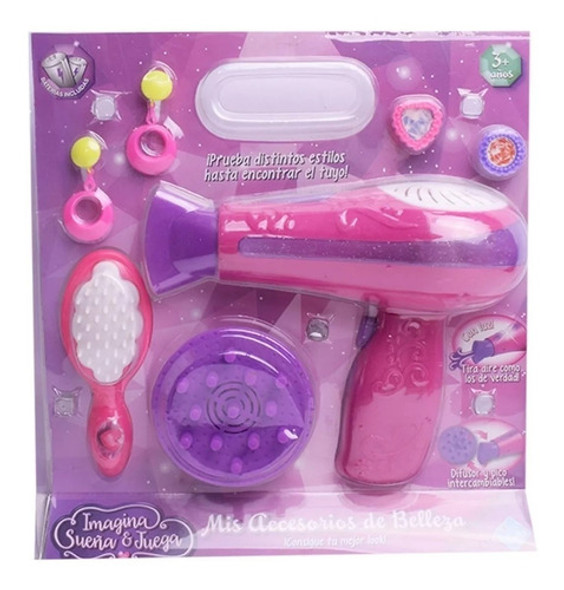 Set Mi Secador A Pila Con Accesorios Tm1 6725 Ttm 1