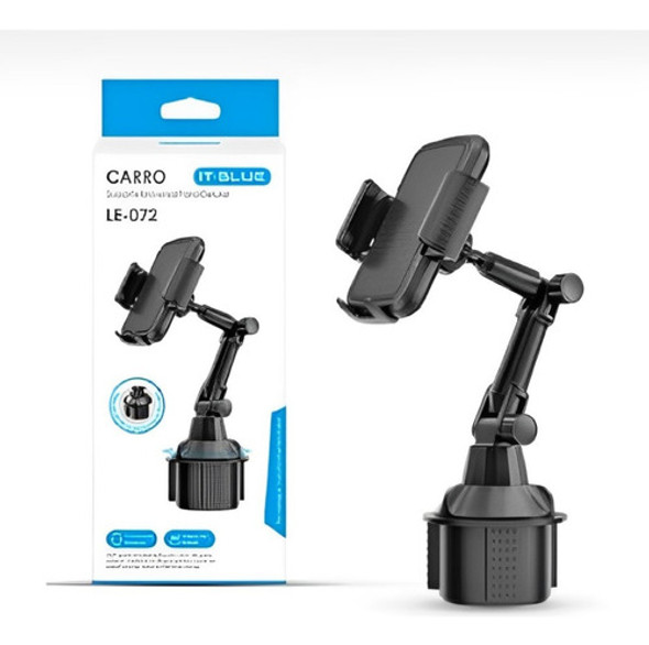 Suporte Porta Copo Para Gps Celular Veiculo Automatico 0