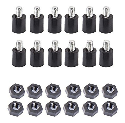 Iflight 12pcs M3x7mas 4.5 Tornillos Fijos Anti-vibracion Ha 0