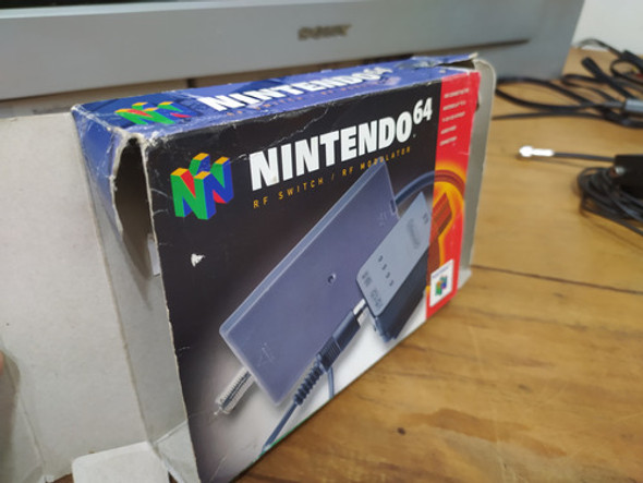 Cabo Rf C/ Modulador N64 Na Caixa P/ Nintendo 64 Original 1
