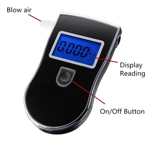 Espirómetro Profesional Control Alcoholemia El Más Completo 1