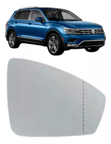 Vidrio De Espejo Tiguan 2016 A 2025 Derecho 0
