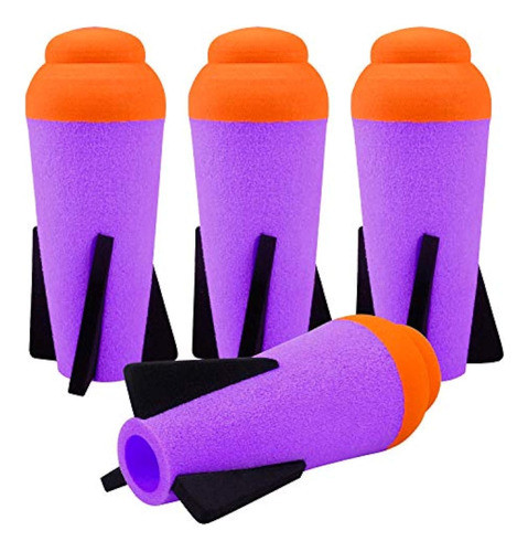Ruibytree Recambio De Mega Misiles Para Nerf 0
