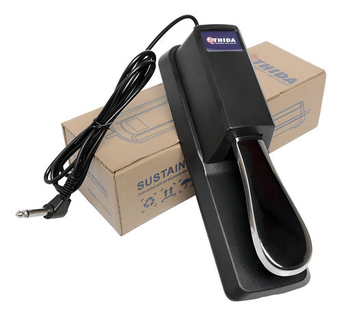 Pedal Sustain P/ Casio Korg Yamaha Roland Kurzweil Oferta 0