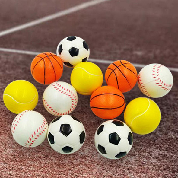 4 X 2-6pack 12pcs Mini Bolas Esportivas Brinquedo Para 6cm 1