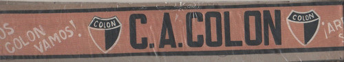 Antigua Vincha De Cancha * Club Colon * Años 70 0
