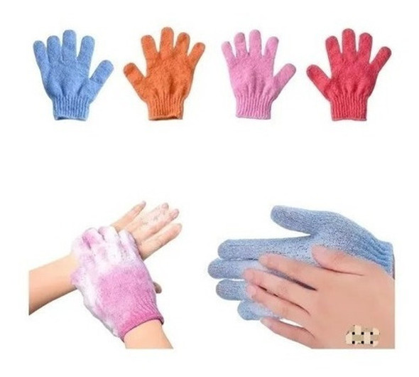 Guante Exfoliante Piel Suave, Baño, Spa, Corp.facial X5 U. 1