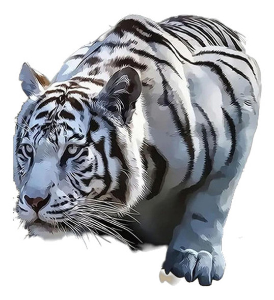 Kit De Punto De Cruz Tigre 30x40cm Para Adultos Principiante 0