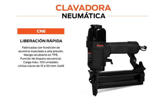 Clavadora Neumatica Hamilton Madera Ga18 15 A 50mm Cne 1