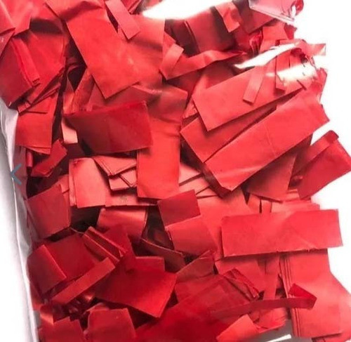 Confeti Rojo  P Maquina Lanzapapeles Bolsa 3 Kilos 0