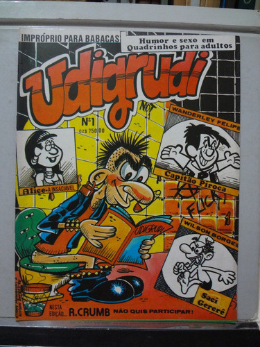 Revista Udigrudi Nº 1 Wanderley Felipe E Outros 0