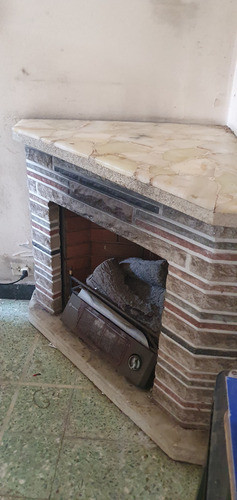 Hogar Marmol Y Simil Piedra Esquinero Exc.estado C/estufa 1
