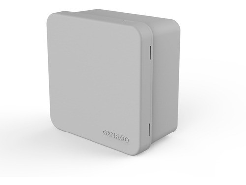 Caja Exterior Pase Pvc Balun Cctv Empalme 8,5x8,5x4,5cm 0