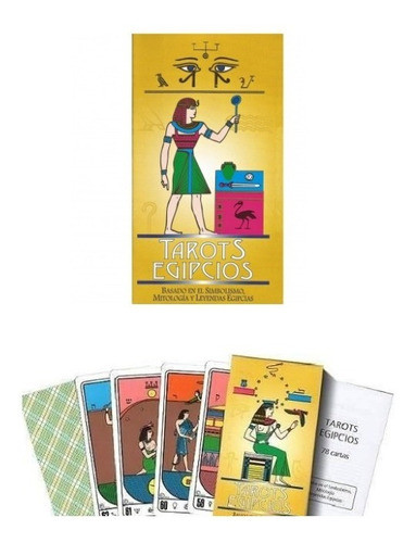 Cartas Del Tarot Egipcias Mazo Egipcio 78 Arcanos Joker 0