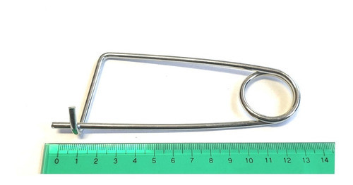 Chaveta Clip Traba Tipo Alfiler Trailer X50 Un. 3,5x56x130mm 0