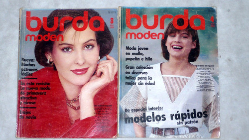 Revista Burda Española Moden 1984 0