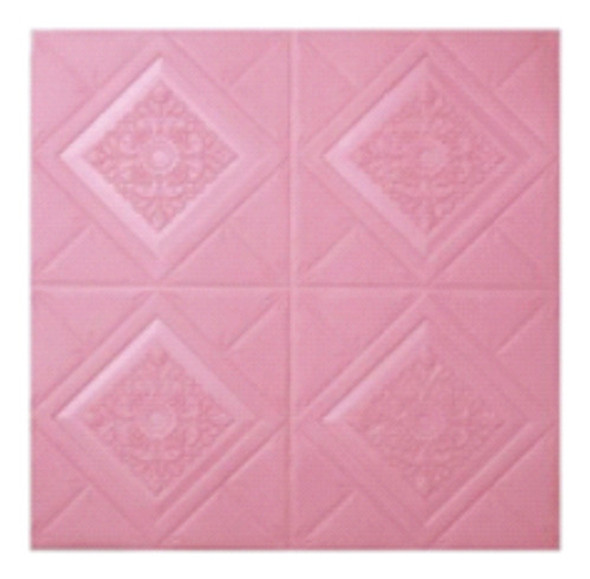 Placa De Pared Autoadhesiva Diseño Pack X 10 De 70cm X 70cm 0
