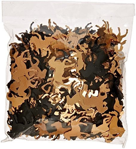 Caballo De Fancifetti Negro  Cobre Accesorio De Partido 1 Cu 0