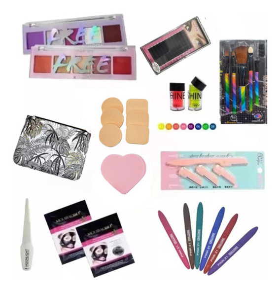 Set De Maquillajes Leather Profesional Mas Combo Completo! 0