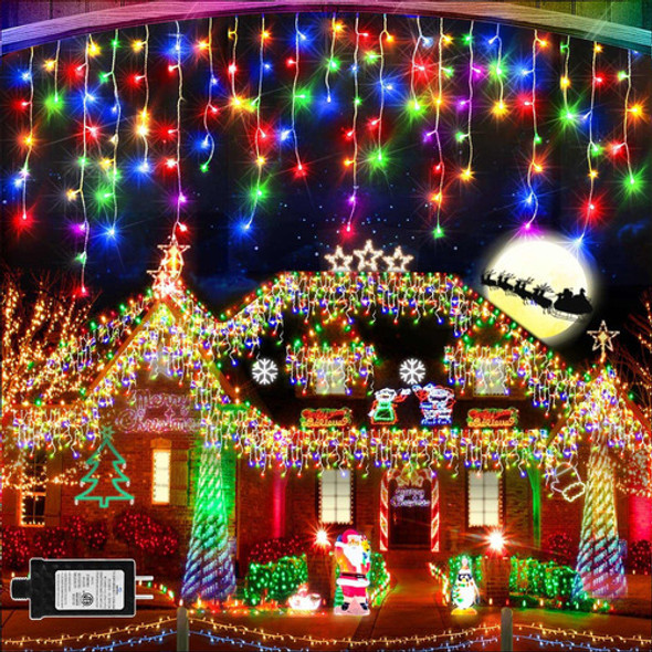 Luces De Navidad Superlargas De 1280 Luces Led De 131 Pies C 0